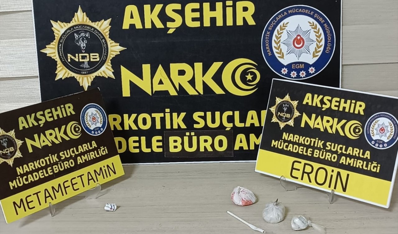 Konya’da uyuşturucu operasyonu: 1 şüpheli tutuklandı