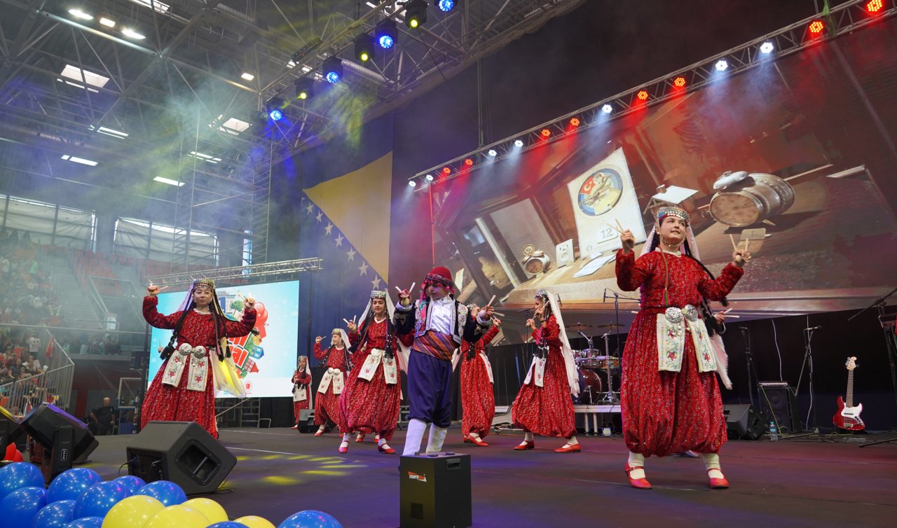 Selçuklu Belediyesi Halk Oyunları Ekibi ’’Zenica Çocuk Şenliği’nde sahne aldı!