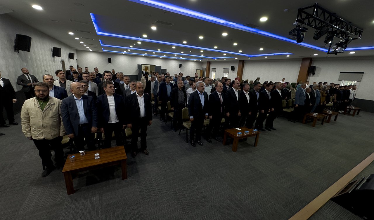  AK Parti Karatay 78. ilçe danışma meclisi yapıldı 