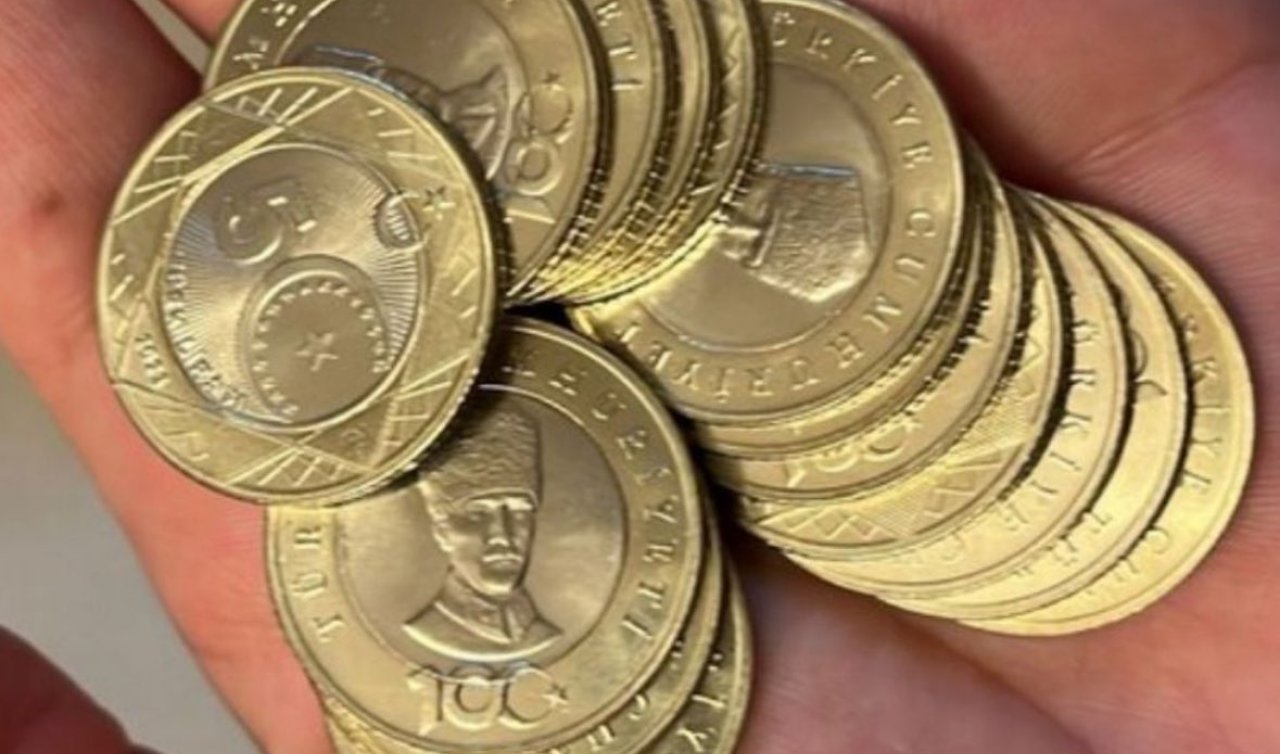   5 TL’lik madeni paralar tedavüle çıkarılıyor