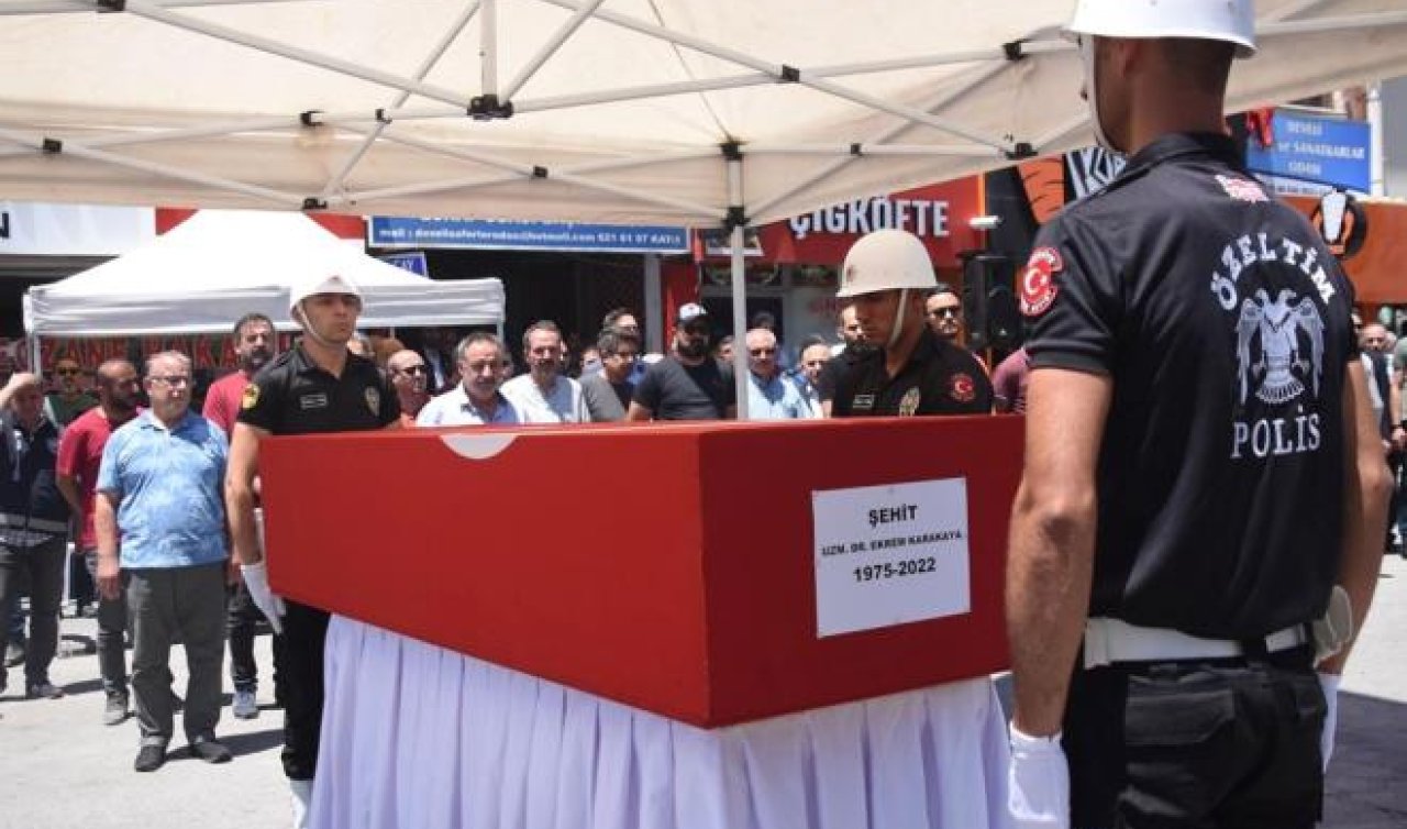 Hasta yakınının yaşamdan kopardığı Şehit Dr. Ekrem Karakaya, Konya’da anıldı