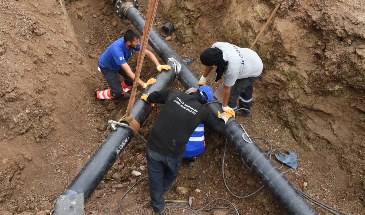  KOSKİ’den Bozkır’a içme suyu sorununa kesin çözüm!