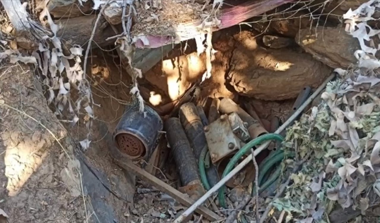 Pençe-Kilit Operasyonu bölgesindeki 6 mağarada çok sayıda silah ve mühimmat ele geçirildi
