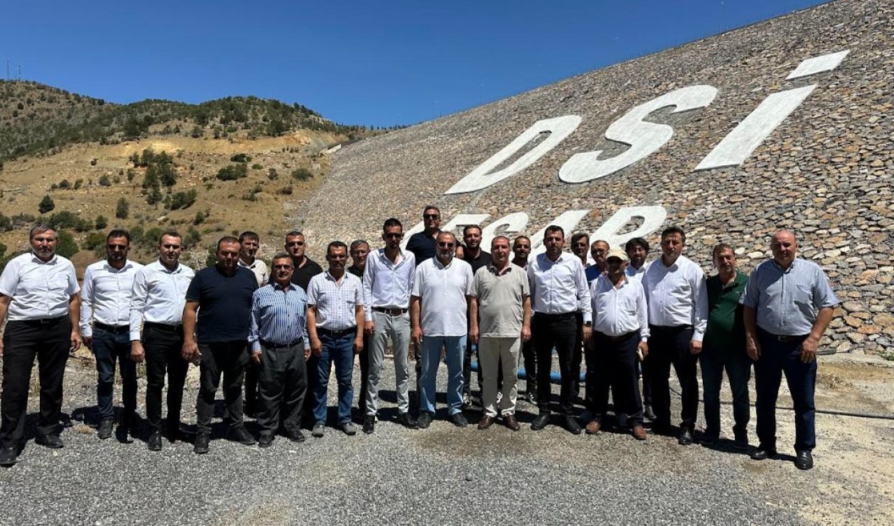 Başkan Aydın, KOP 3.Merhale Projeleri İle İlgili İncelemelerde Bulundu 