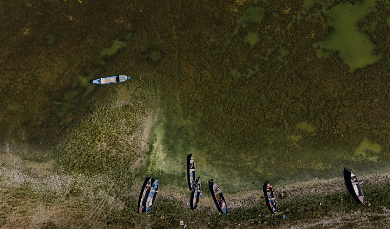 Konya’nın Suğla Gölü’nde sular çekiliyor! 