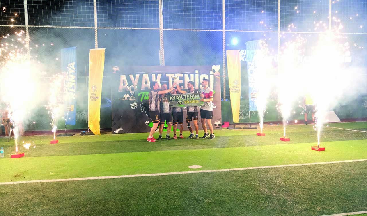 Konya Büyükşehir, Türkiye Ayak Tenisi Şampiyonası’na Ev Sahipliği Yaptı