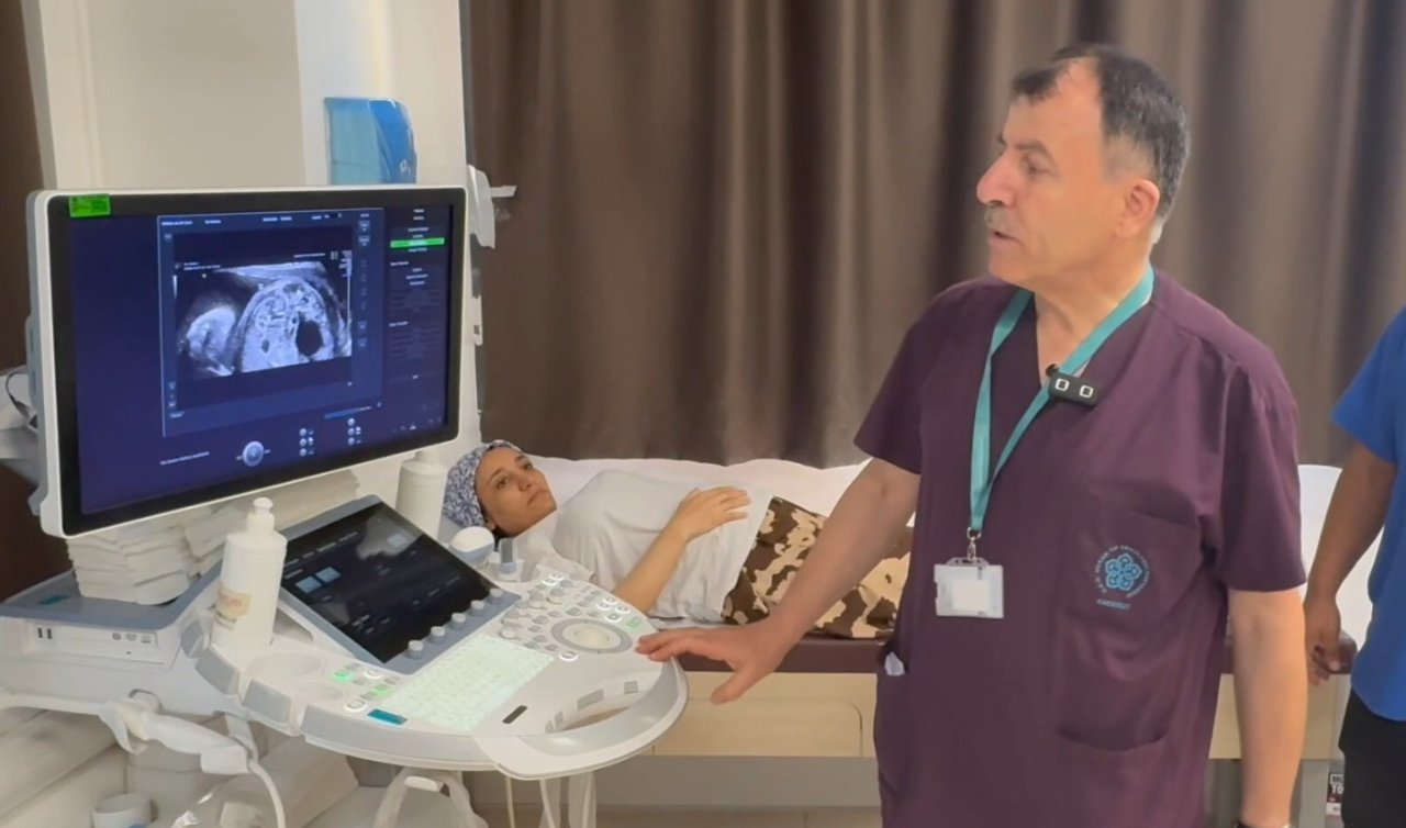 Konya’da anne karnındaki bebek, böbrek yetmezliğinin önüne geçtiler