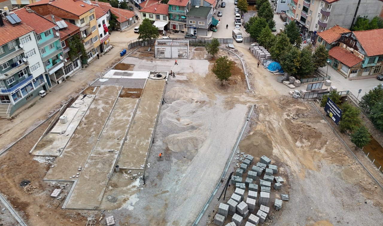 Doğanhisar’ın çehresini değiştirecek proje tüm hızıyla sürüyor