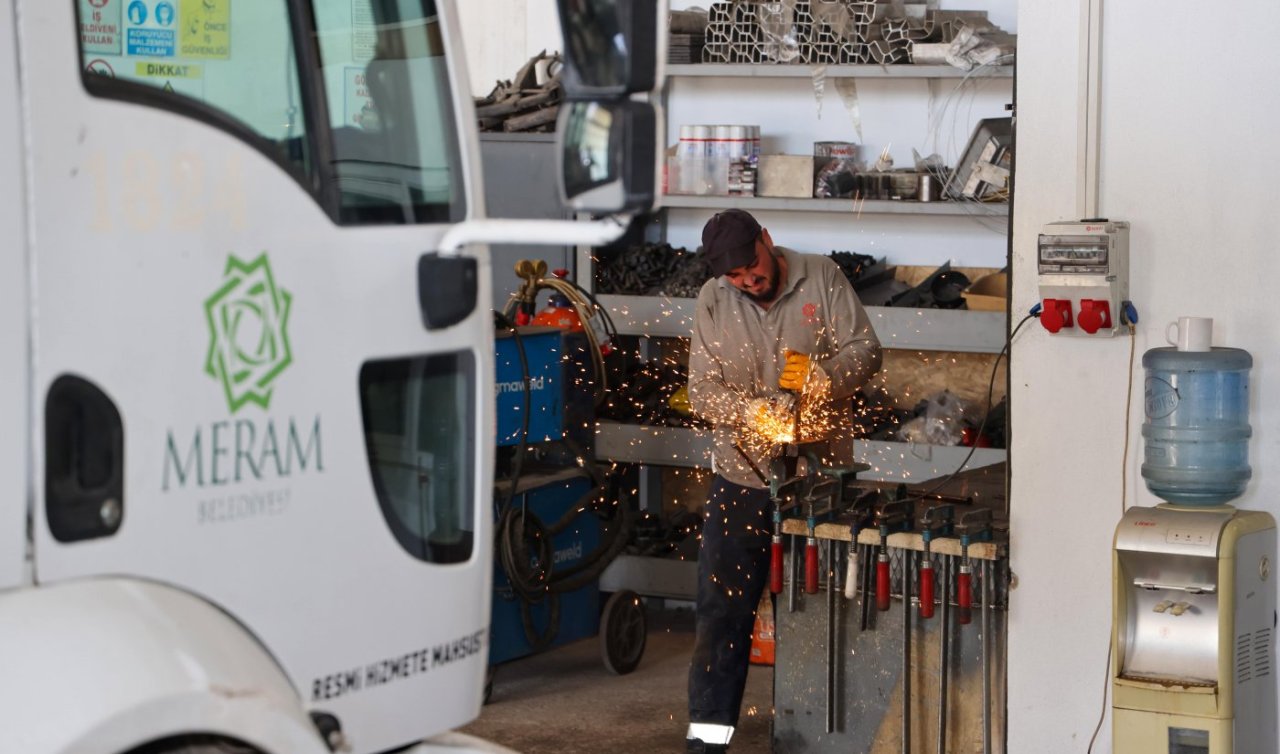 Meram’ın atölyeleri fabrika gibi çalışıyor!