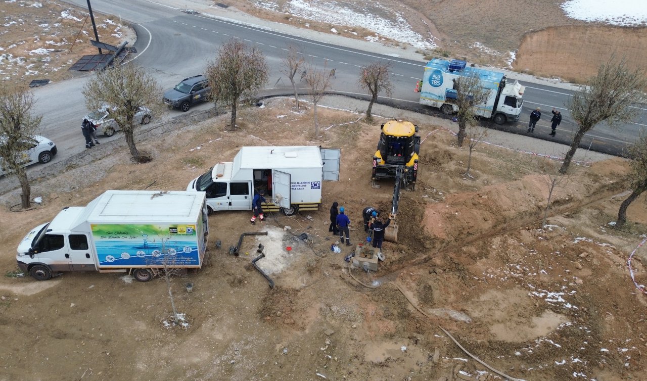Konya’da altyapı arızalarına KOSKİ mobil sistemi ile hızlı çözüm!