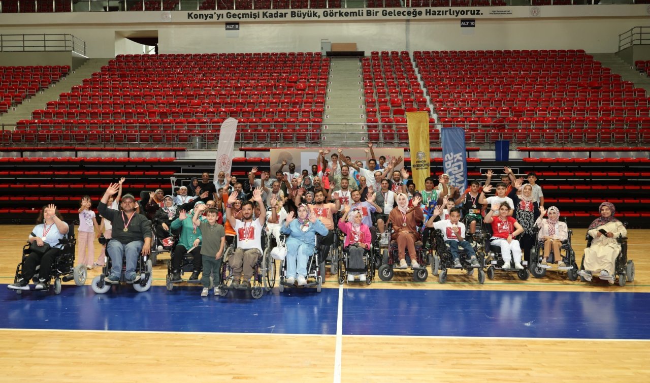 Konya Büyükşehir, engelli bireyler için Türkiye’de ilk kez para lazer yarışması düzenledi