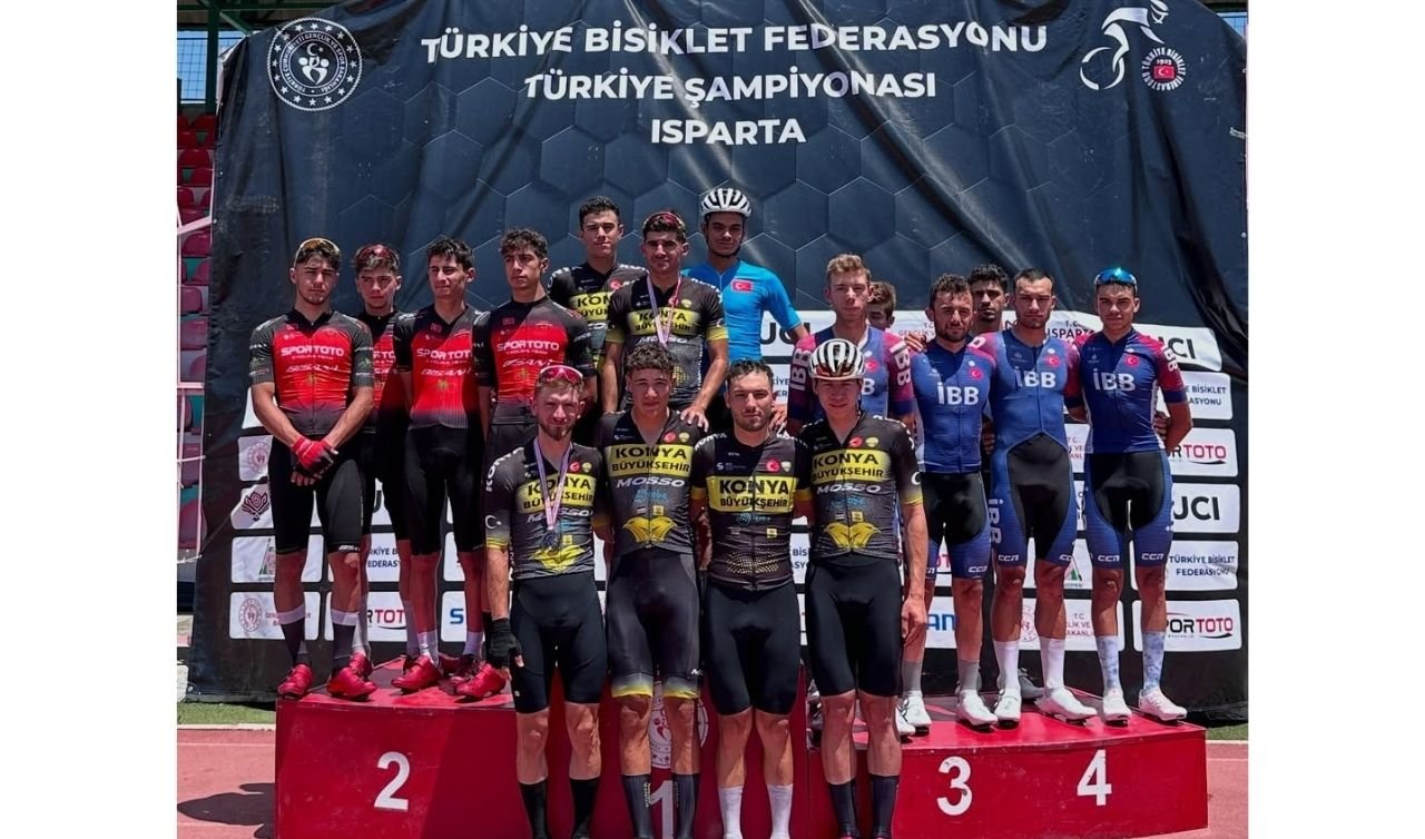 Büyükşehir’in pedalları Türkiye Yol Şampiyonası’nda tozu dumana kattı