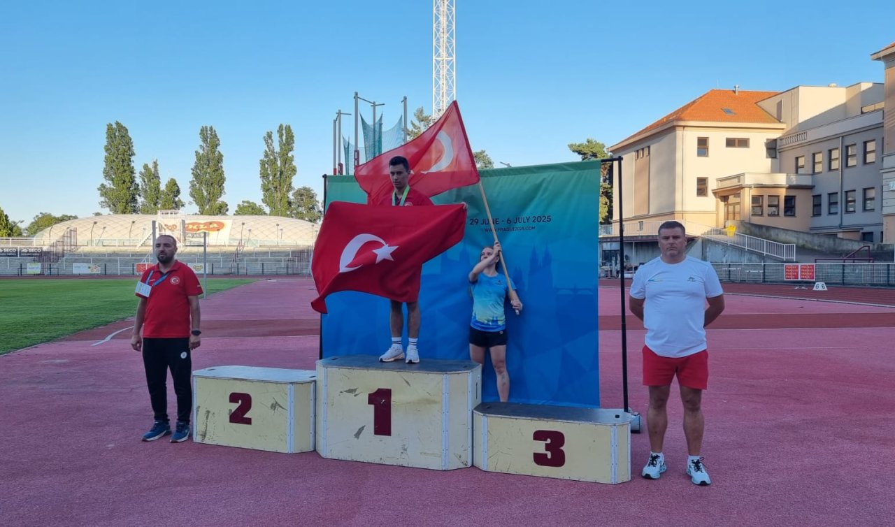 DOSD Meram Spor Kulübü’nün Milli Sporcusu Muhammed Eren Uysal Avrupa Şampiyonu Oldu!