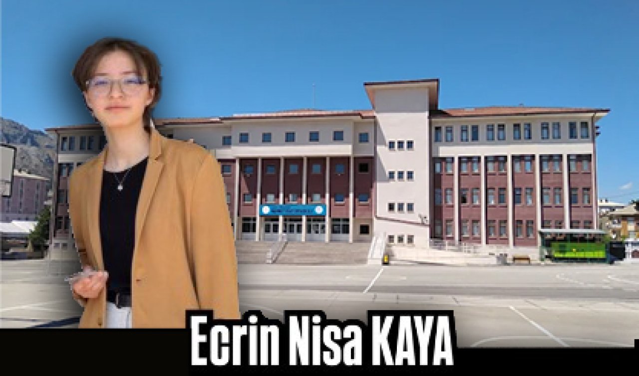 LGS 2025 Türkiye birincisi Konya’dan çıktı! Ecrin Nisa Kaya tüm soruları doğru yaptı