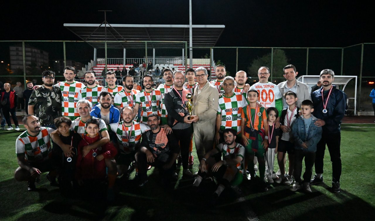 Başkanlık Kupasında Şampiyon Ortakaraören Spor