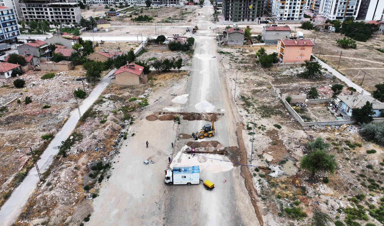 Karatay’da trafiğe nefes aldıracak bağlantı yolu hayata geçiyor