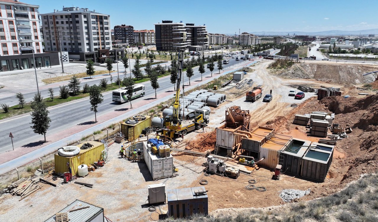Konya’da trafik kapanmadan altyapı güçleniyor: Mikro Tünel Dönemi başladı