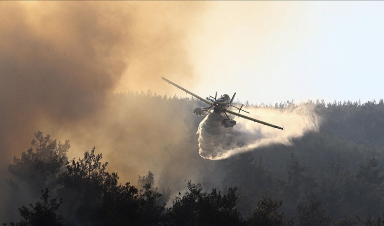 Bursa’nın Orhaneli ve Harmancık ilçeleri arasındaki orman yangınına müdahale 3. gününde sürüyor