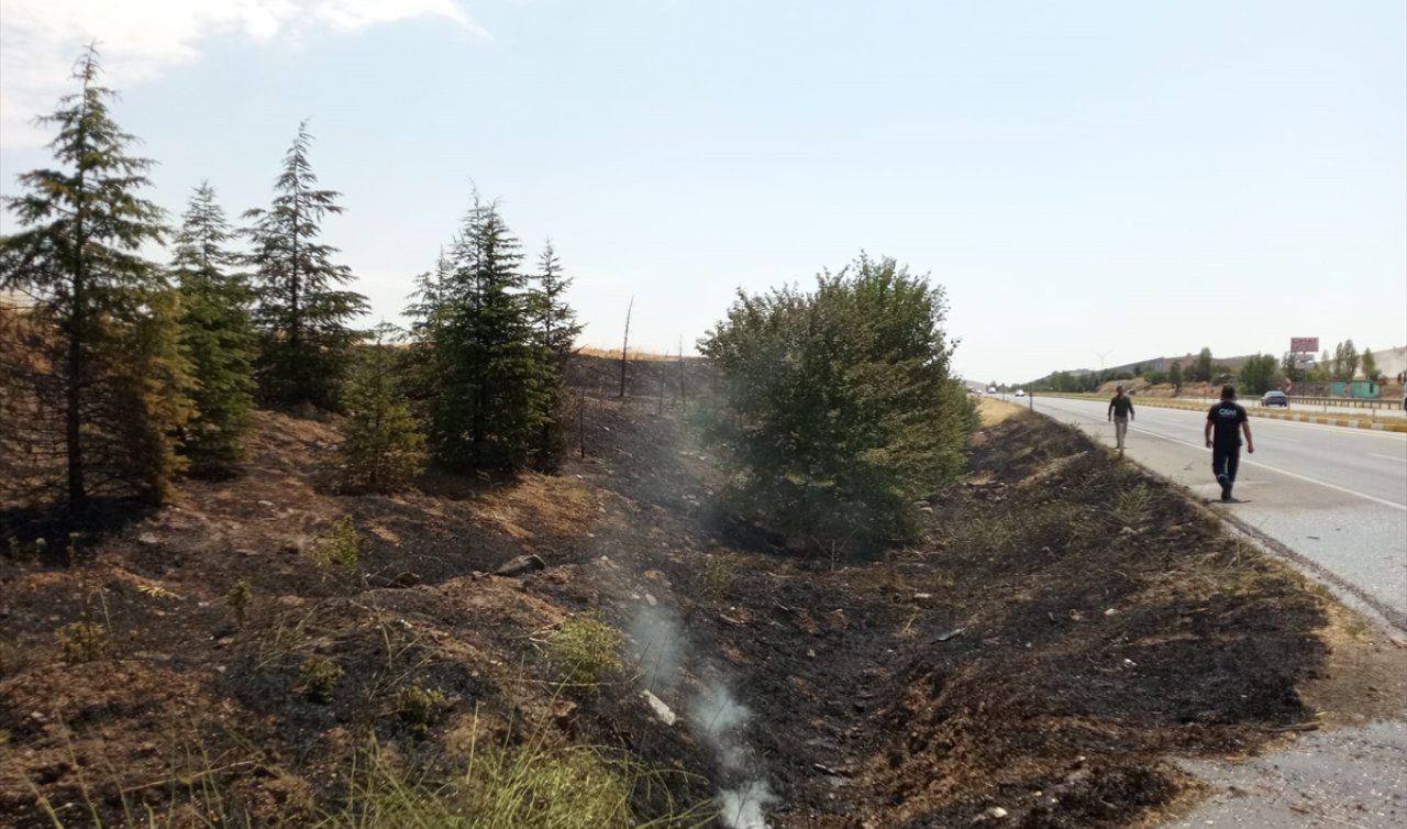  Konya’nın bu ilçesinde yangın çıktı! 