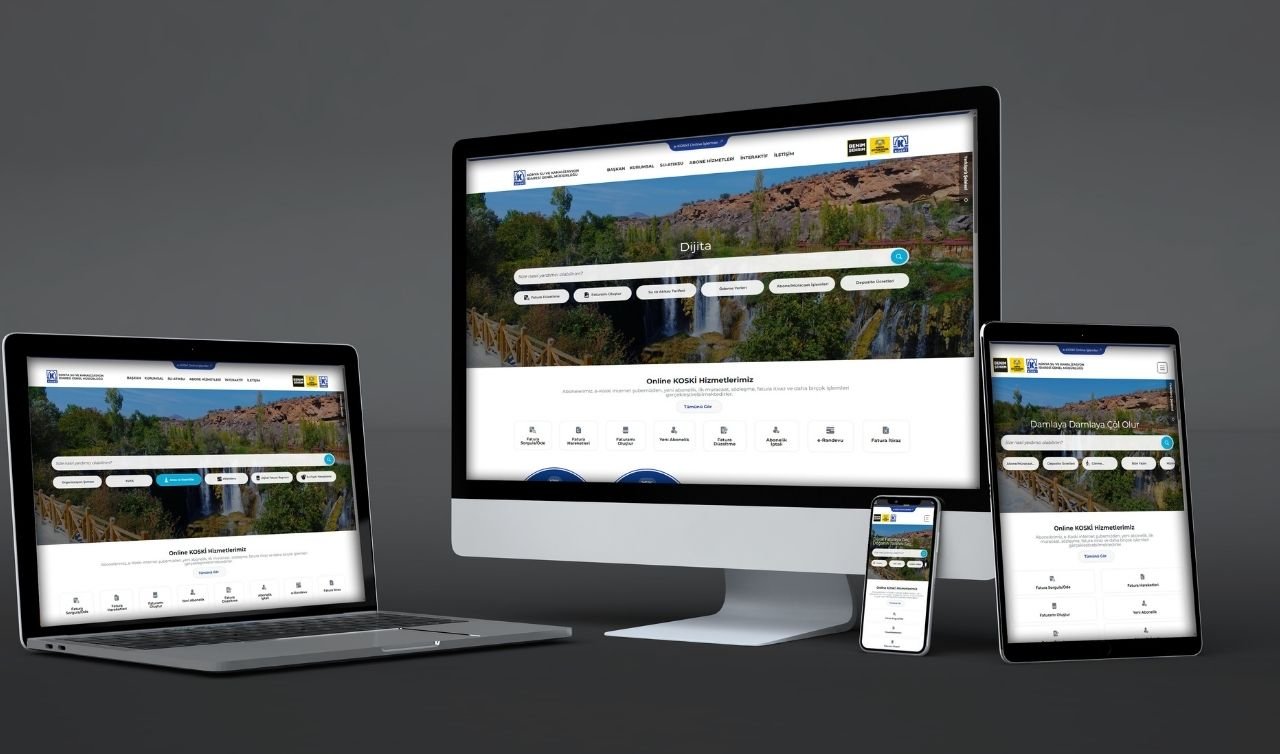 Konya’da e-KOSKİ uygulaması rekor kırdı: 1 Yılda 1 Milyondan fazla işlem