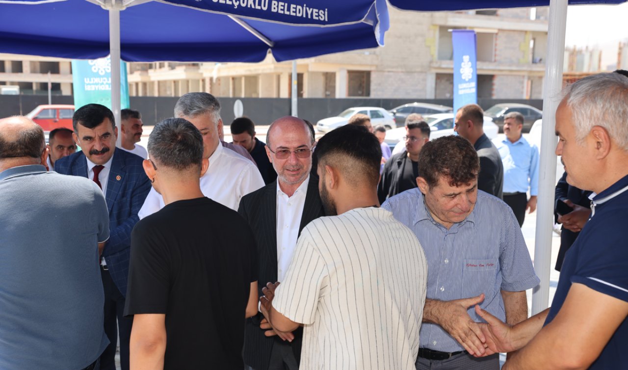 Selçuklu’da cuma buluşmaları devam ediyor: Başkan Pekyatırmacı sahada