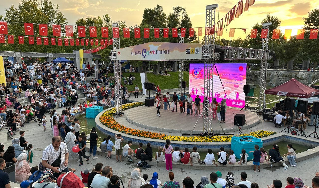  Konya’da yaz akşamları şenleniyor: Kültürpark çocuk etkinlikleri başladı!