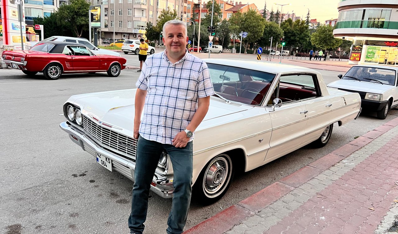  Klasik Araç Tutkunları Konya Sokaklarında Buluştu