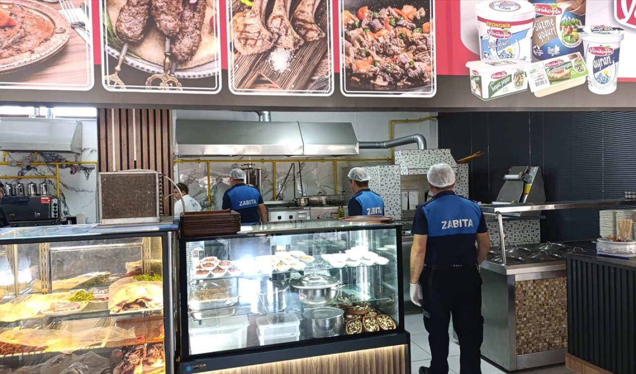 Konya’nın bu ilçesinde  lokanta ve restoranlar denetlendi