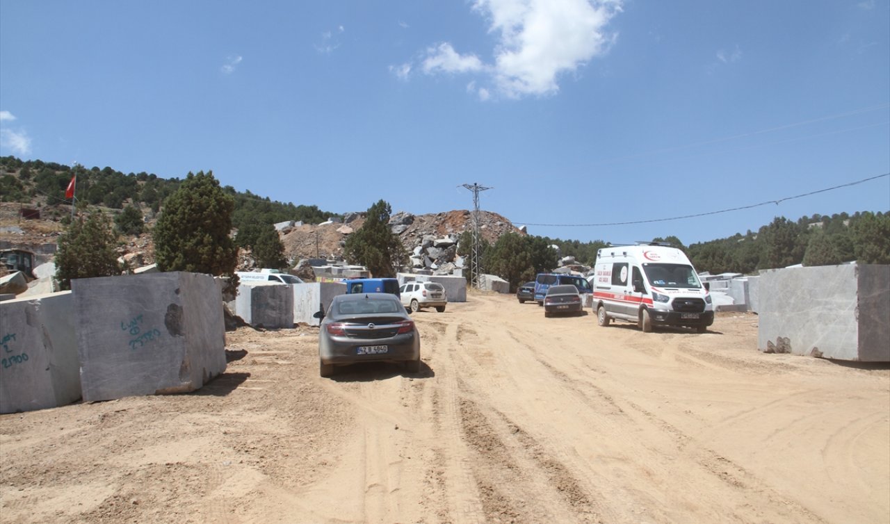 Konya’da üzerine mermer blok düşen mühendis öldü