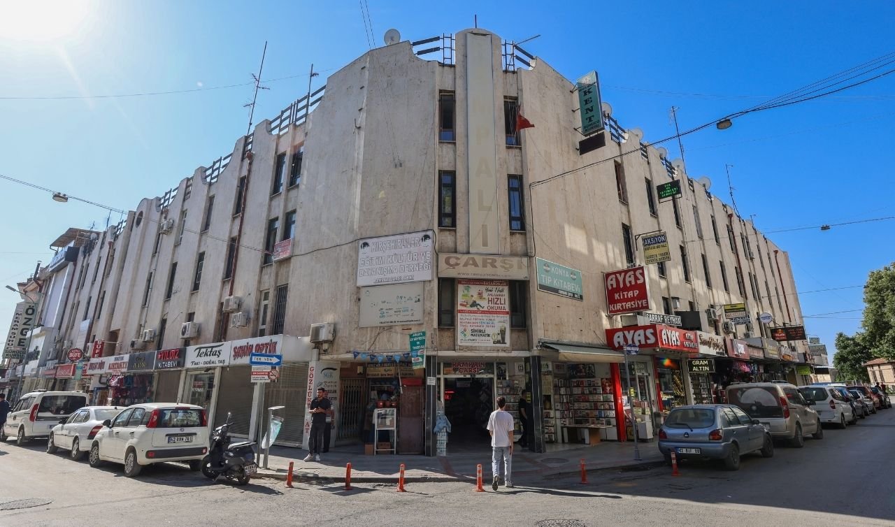 Konya’nın kitap labirenti Rampalı Çarşı yenileniyor