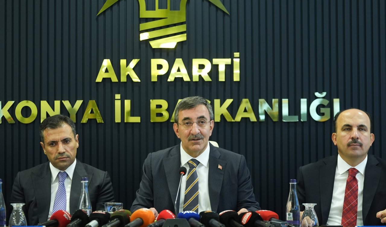 Cumhurbaşkanı Yardımcısı Yılmaz’dan Konya’da “Türkiye Yüzyılı” mesajı