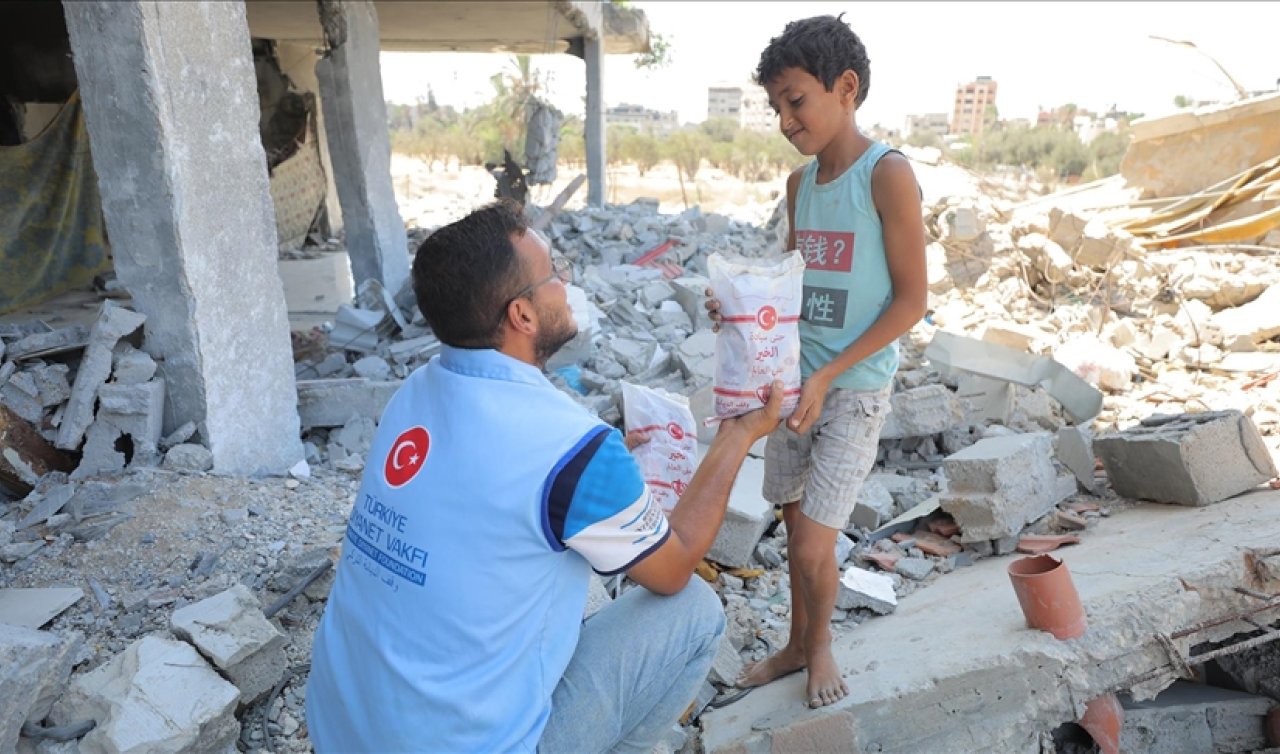 Türkiye Diyanet Vakfı, Gazze’ye 35 milyon dolara yakın insani yardım ulaştırdı
