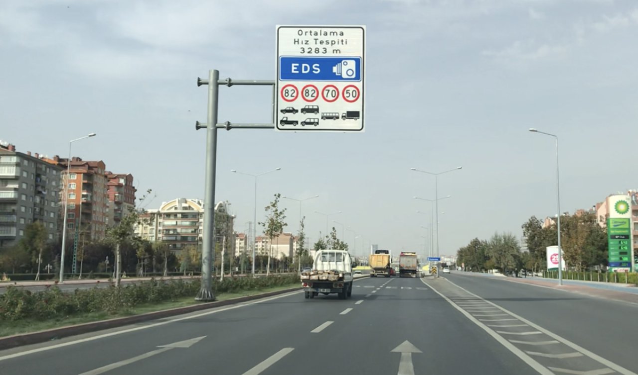 Konya’da sürücüler dikkat! Bu yollarda artık EDS var