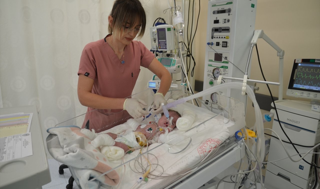 Konya’da 2 saatlik ameliyat: Minik Eva Nehir kalp rahatsızlığını yendi