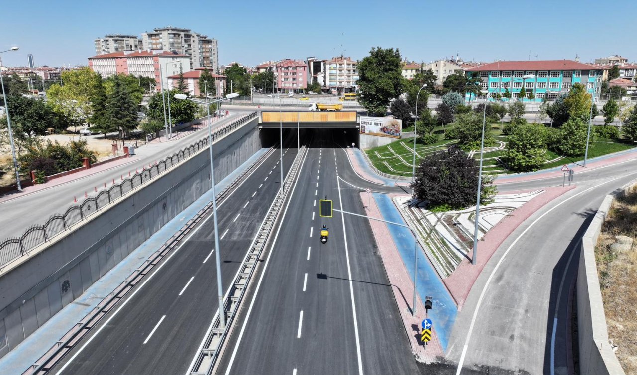  Konya’da Azerbaycan Alt Geçidi’nin asfaltı yenilendi