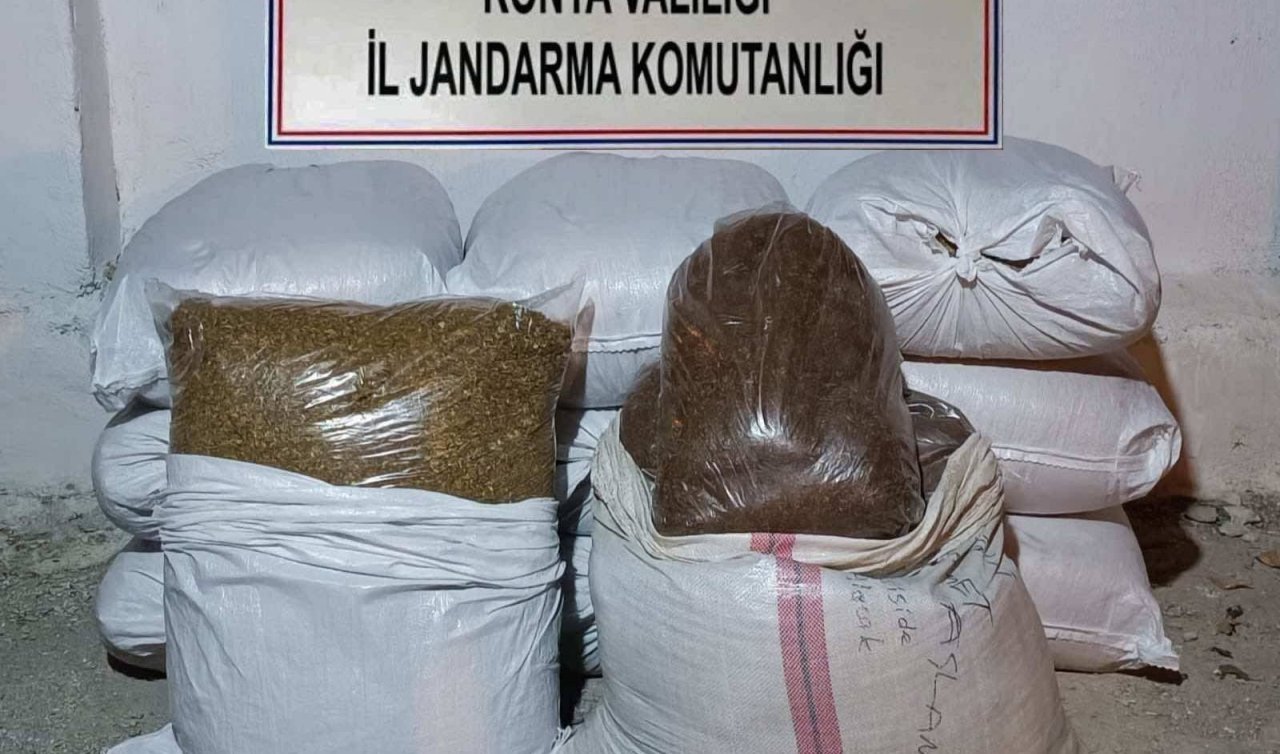 Konya’da otobüs bagajında çıktı: Tam 520 kilo ele geçirildi