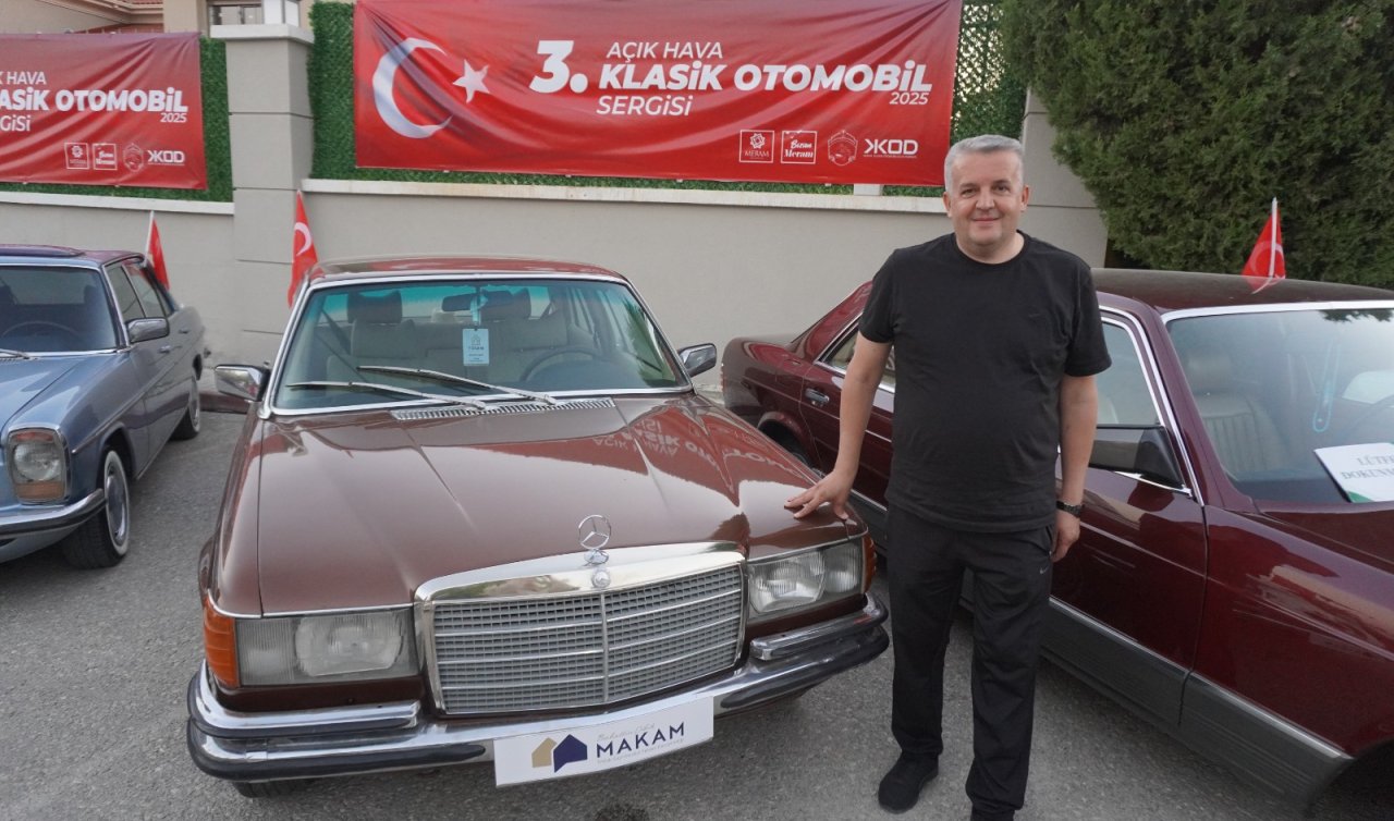 Konya’da 3. Açık Hava Klasik Otomobil Sergisine Makam Emlak damga vurdu