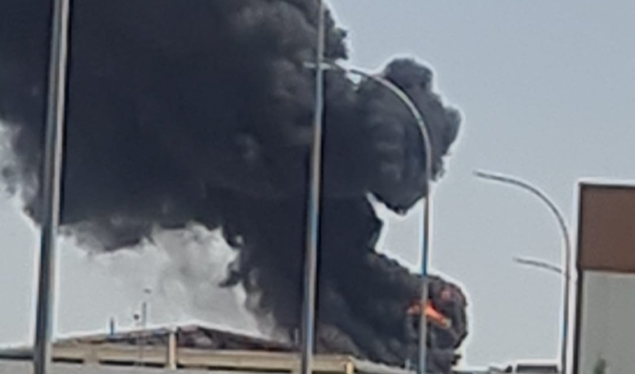 SON DAKİKA! Konya Kobisan Sanayi Sitesinde yangın çıktı! 