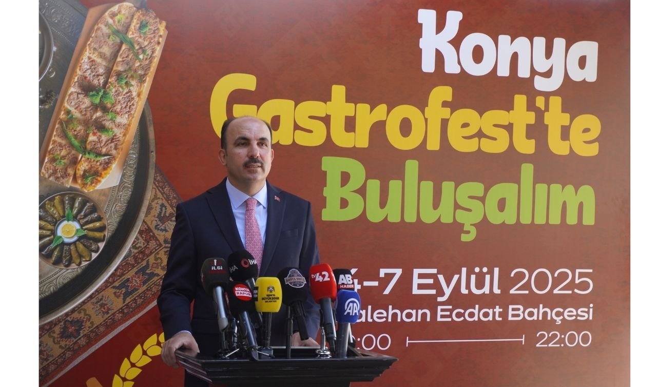 Konya’da GastroFest heyecanı: CZN Burak ve dünyaca ünlü şefler Konya’ya geliyor