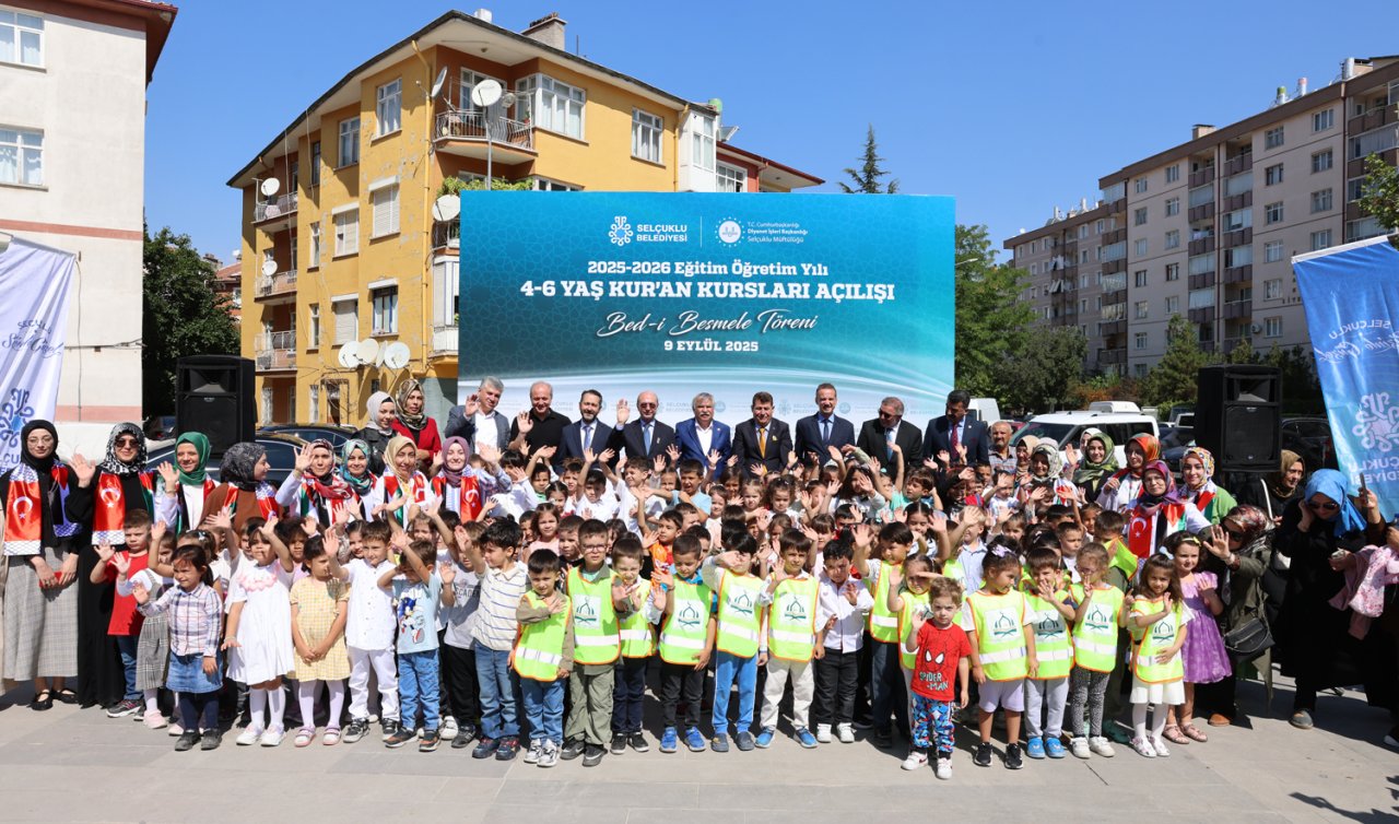 Hatice Hatun Çocuk Mektebi Bed-İ Besmele Töreni İle Yeni Döneme Bismillah dedi