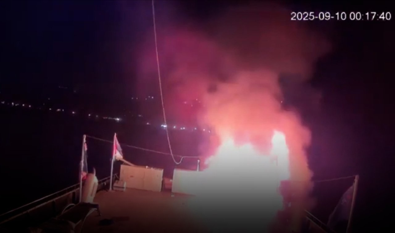 Küresel Sumud Filosu’na yeni bir İHA saldırısı düzenlendi