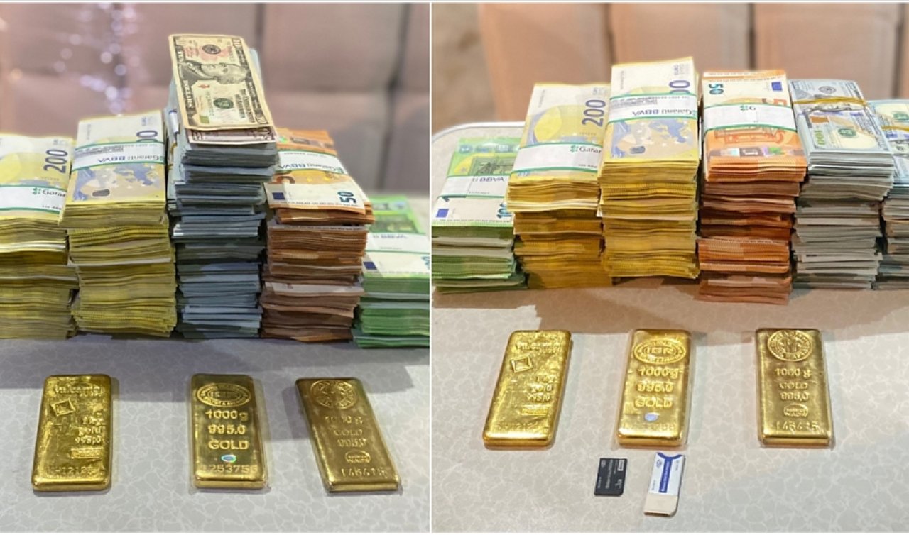 Manavgat Belediyesine yönelik operasyonda zirai depoya saklanmış altın ve döviz ele geçirildi