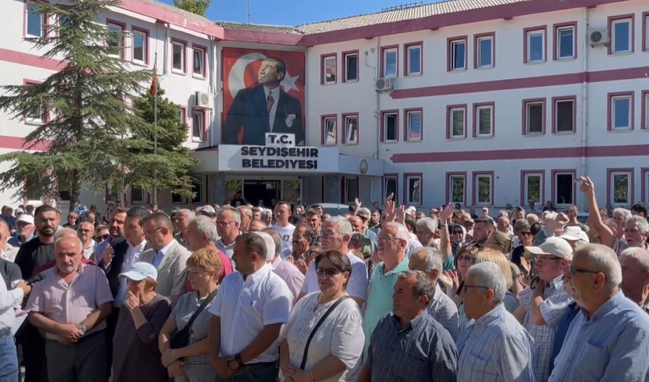 Seydişehir’de vatandaşlardan Belediye Başkanı Hasan Ustaoğlu’na protesto