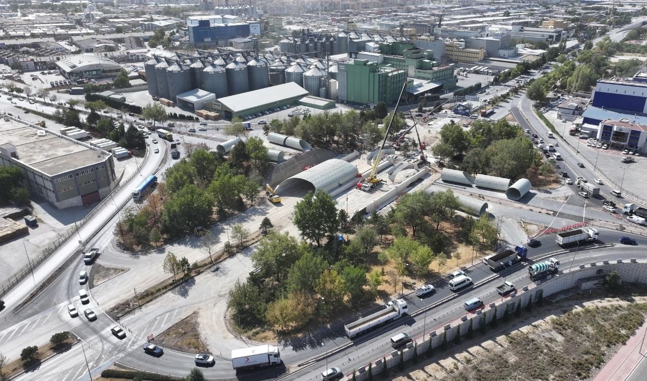 Konya’da trafiği rahatlatacak dev proje: Marangozlar köprülü kavşağı yenileniyor
