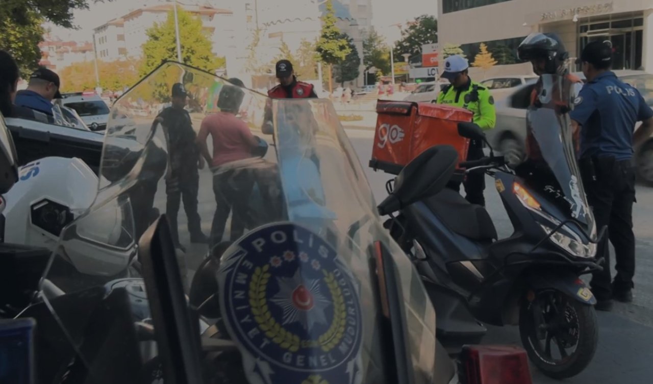  Konya’da geniş çaplı motosiklet uygulaması: 2 bin 254 kişi sorgulandı