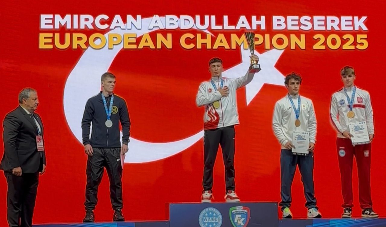 Konyalı gençlerden Avrupa’da Kick Boks zaferi