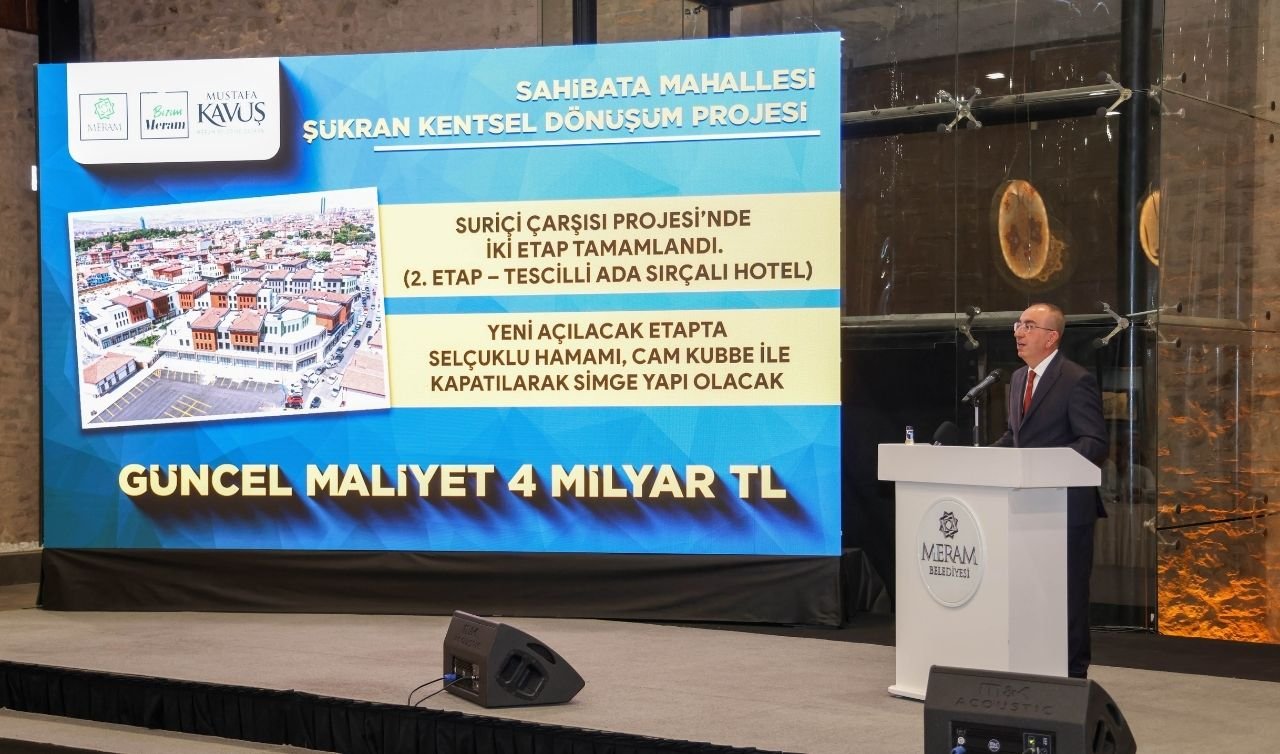 Meram’da 7 yıllık hizmet atağı: Mustafa Kavuş AK Parti Danışma Meclisi’nde anlattı