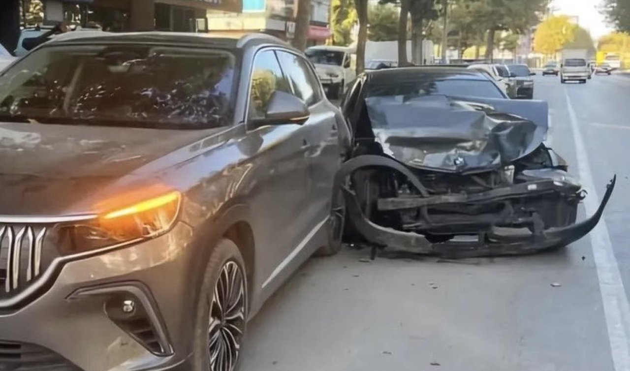 Konya’da Togg ile BMW çarpıştı: Sosyal medyada gündem oldu!