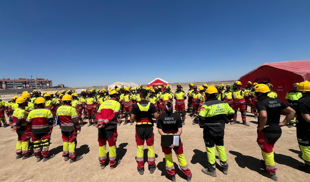 Konya Büyükşehir’den afetlere hazırlıkta Türkiye’ye örnek hamle