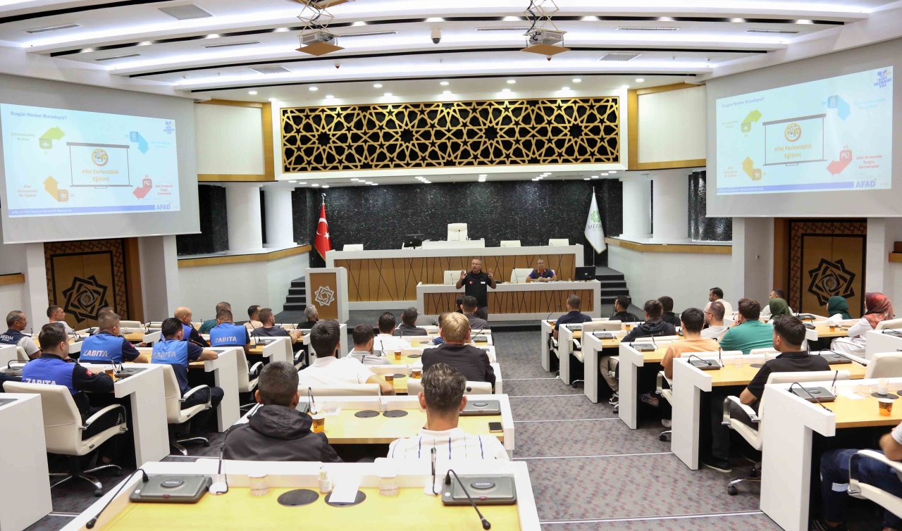 Meram’ın kahramanları eğitimde